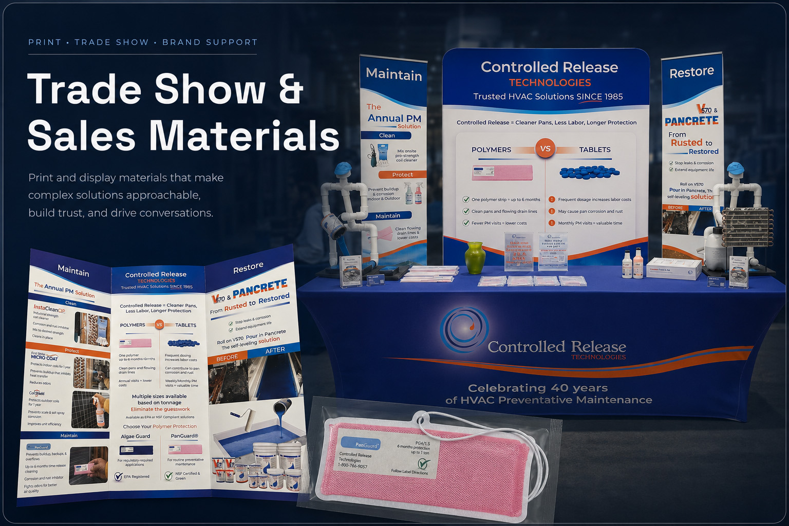 Trade show design preview